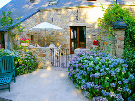 Brittany Cottage terrace
